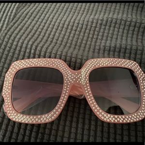 Oversized studded sunnies